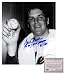Tom Seaver New York Mets MLB Hand Signed 8x10 Photograph Posing with 20 Win Ball with Inscription 1s