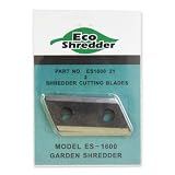 Eco-Shredder ES1600-21 Replacement Double Sided Cutting Blades for ES1600 Chipper/Shredder