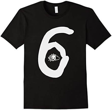 Men's Views six t shirt Medium Black