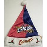 Cleveland Cavaliers NBA Colorblock Plush Santa Hat