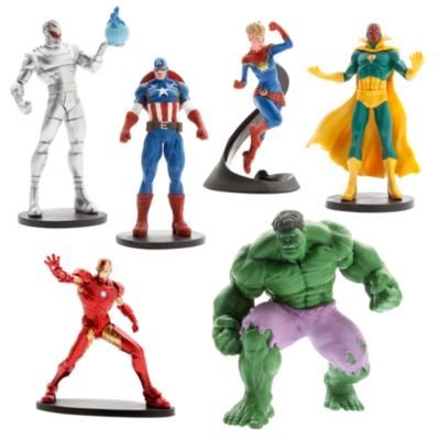 avengers figure play set