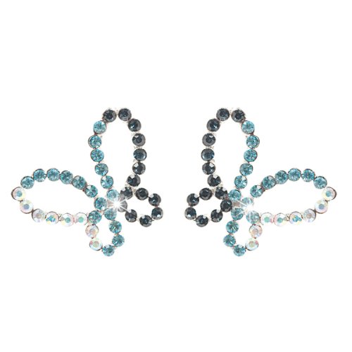 Schmuck-art Damen-Ohrstecker Mariposa T&uuml;rkis 27405 Preisvergleich