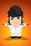 Clockwork Orange (Alex Cartoon) Art Poster Print - 24