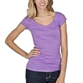 Mossimo Supply Co. Short Sleeve V-Neck Value Tee - Amethyst
