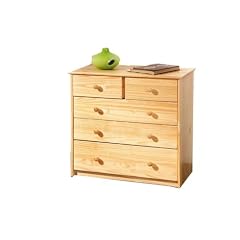 Links 30400060 YORK Kommode 80x40x78 cm 3gr.+2kl. Schubladen