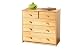 Links 30400060 YORK Kommode 80x40x78 cm 3gr.+2kl. Schubladen