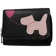 EyeCatchBags - Dog Emblem Faux Leather Fabretti Womens Purse'