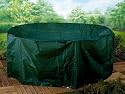 Patio set cover oval (med)