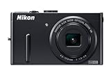 Nikon Coolpix P300 Digitalkamera (12 Megapixel, 4-fach opt. Zoom, 7,5 cm (3 Zoll) Display, Full-HD Video) schwarz