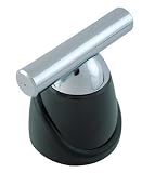 Fox Run Argyle Universal Bottle Stopper, Black/Chrome