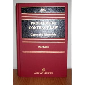 Problems In Contract Law Cases And Materials