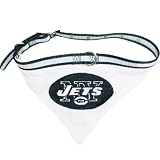 Pets First NFL New York Jets Collar Bandana, Large