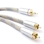 LCS - Cable audio JACK vers 2RCA - 1,5m