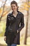 Women's Destiny Lambskin & Fabric Coat