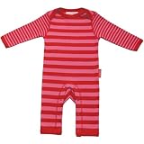 Toby Tiger Stripy Red/Pink Sleepsuit (0-6 months)