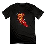Pizza Kraken Men's Short-sleeve T Shirt Black