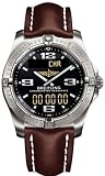 NEW BREITLING AEROSPACE MENS SOLID WHITE GOLD WATCH J7936211/B781