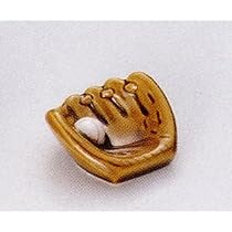 箸置き　レスト　野球　ベースボール　グローブ　茶色