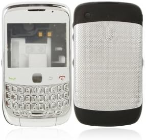 OnceAll Replacement Full Housing Faceplate for BlackBerry Curve 9300 Silver + Free Tools