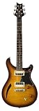 PRS SE Custom Semi-Hollow Guitar, Tobacco Sunburst