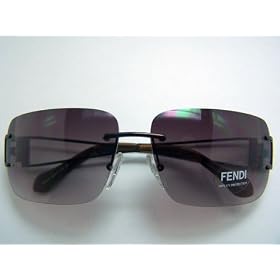 Authentic Fendi FS416 210 Copper Gray Lens Sunglasses