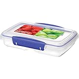 Sistema Klip It 11.8-Ounce Rectangular Split Food Container