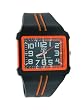 Q&Q #DP02J005Y Men's Square Analog Sports Watch with Resin Strap