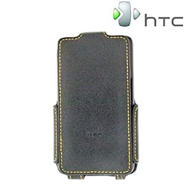 HTC HD2 Leather Pouch with with HTC Logo - Bulk Packaged - 70H00222-00M