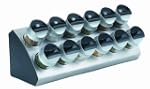 Trudeau Wedge 12-Bottle Spice Rack wi...
