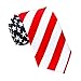 Amzcoice Classic American Flag Necktie USA Flag US Patriotic Neck Tie (169)