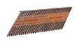 Pneu-Fast SP10DXRHG 3-by-0.120-Inch Tri-Coat Galvanized Ring Clipped Head Nail for 30-33 Degree Nailers, 1000-Count