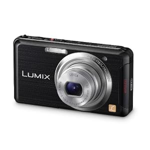 Panasonic Lumix DMC-FX90EG-K Digitalkamera (12 Megapixel, 5-fach opt. Zoom, 7,5 cm (3 Zoll) Touch-Display, bildstabilisiert, WLAN-fähig) schwarz