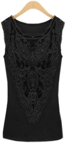 Lace Women Vest Plus Sexy Girl Crop Top Lady High Quality Black XX-Large