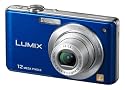 Panasonic Lumix FS15 Digital Camera - Blue (12.1MP, 5x Optical Zoom) 2.7 inch LCD