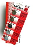Maxell Micro Lithium Cell CR2032 (pack of 5 Batteries)