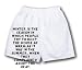White Boxer Short with Winter is the season in which people try to keep the house as warm as it was in the summer, when they complained about the heat.