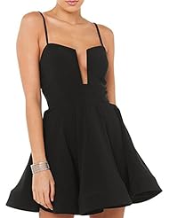 Sexy A-line Polyester Short Fit-and-Flare Empire   Waistline Pleated Spaghetti Strap Sweetheart Jumpsuit 