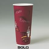 SOLO Bistro Design Hot Drink Cups, 24 Oz,Case of 500 SLO424SI