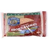 Lundberg California Brown Basmati Rice, Gluten Free, 32 oz. (2 lb) 907 g