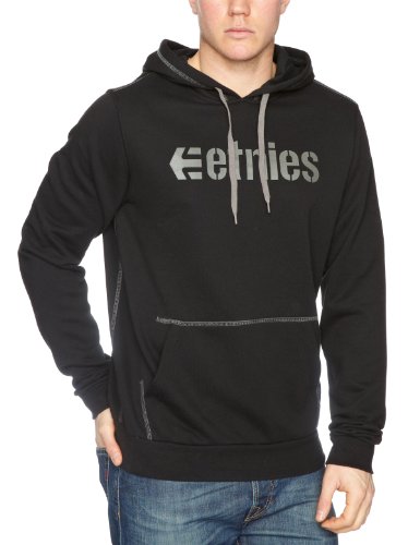 Etnies Herren Sweatshirt Corporate P/o Fleece, black/black, XL, 4130002405