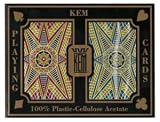 Kem Bridge Size Casino Club Stargazer Setup Playing Cards (Maroon/Blue)