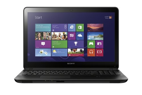 Sony Vaio F1521F4E 15.5 inch Notebook (Black) - (Intel Core i5 3337U 1.8GHz Processor, 4GB RAM, 750GB HDD, DVDSM, LAN, WLAN, BT, Webcam, Nvidia Graphics, Windows 8)