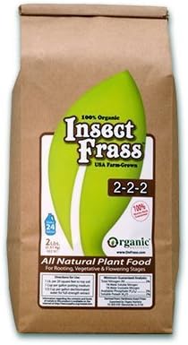 Insect Frass Plant Food, 2 Pounds by Organic Ag Products