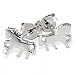 Goldmaid Damen-Charmohrstecker 925 Sterlingsilber Pferde Ch O4116S