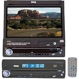 PYLE PLTS75 - DVD player with LCD monitor and AM FM tuner by Pyle