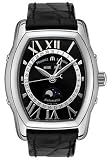 Mens Masterpiece Automatic Moonphase and Complete Calendar Black Crocodile Mens Masterpiece Automatic Moonphase and Complete Calendar Black Crocodile