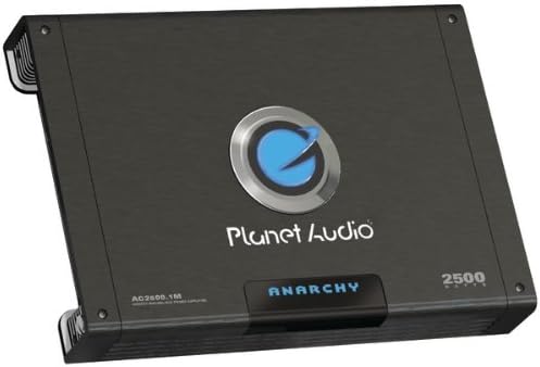 Planet Audio Ac2500.1M Anarchy Class Ab Mono Amplifier (2500W Max; 1500W X 1 @ 4_; 1800W X 1 @ 2_)