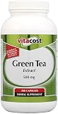 Vitacost Green Tea Extract - Standardized -- 500 mg - 300 Capsules