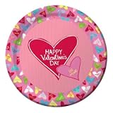 Candy Crush Valentine's Day Paper Plates 9-inch 8 Per Pack