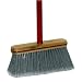 Harper Brush 11516A-4 9" Smooth Surface Angled Upright Broom w/Handle - Fine